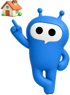 PEXO mascot exploring property virtually