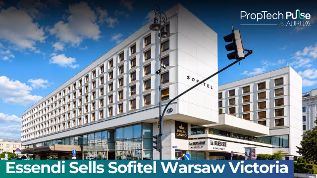 Sofitel Warsaw Victoria hotel exterior, sold by Essendi to DeSilva Group
